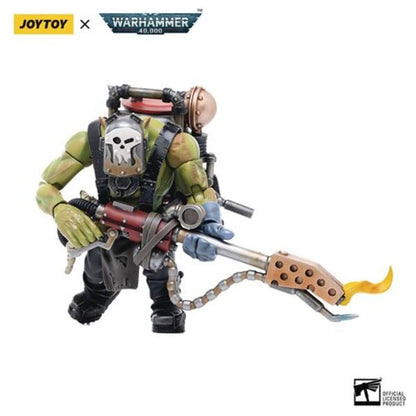 Joy Toy Warhammer 40,000 Ork Kommandos Burna Boy Ragrob 1:18 Scale Action Figure