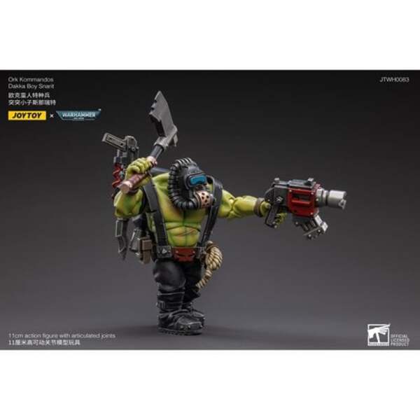 Joy Toy Warhammer 40,000 Ork Kommandos Dakka Boy Snarit 1:18 Scale Action Figure