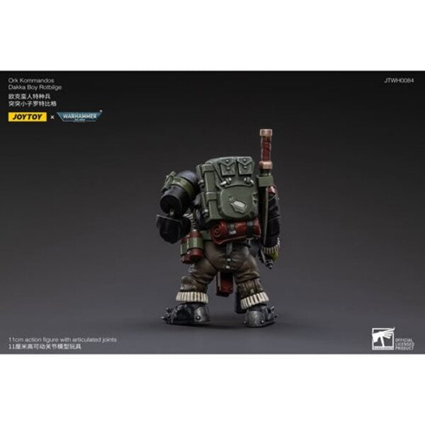 Joy Toy Warhammer 40,000 Ork Kommandos Dakka Boy Rotbilge 1:18 Scale Action Figure