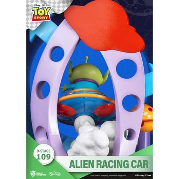 Toy Story Alien Racing Car DS-109 D-Stage 6-Inch Statue