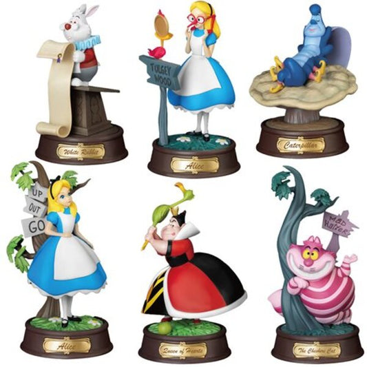 Alice in Wonderland Mini D-Stage 001 4-Inch Statue Set of 6