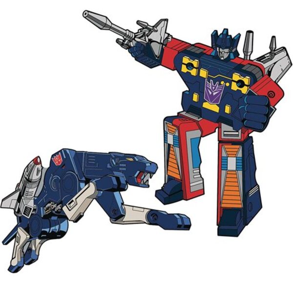 Transformers Ravage and Rumble Retro Enamel Pin Set