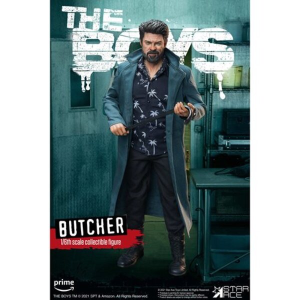 The Boys Season 1 Billy Butcher 1:6 Scale Deluxe Version Action Figure