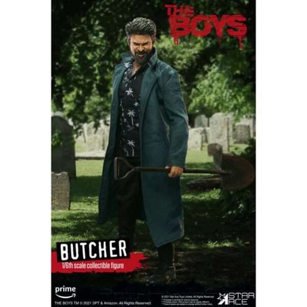 The Boys Season 1 Billy Butcher 1:6 Scale Deluxe Version Action Figure