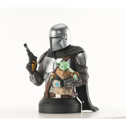 Star Wars: The Mandalorian with Grogu 1:6 Scale Mini-Bust - Previews Exclusive