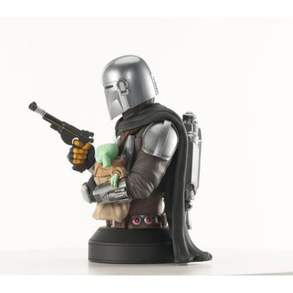 Star Wars: The Mandalorian with Grogu 1:6 Scale Mini-Bust - Previews Exclusive