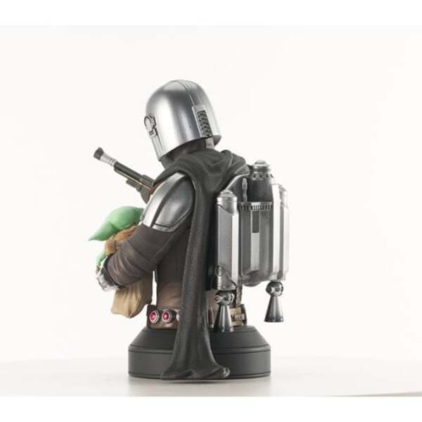 Star Wars: The Mandalorian with Grogu 1:6 Scale Mini-Bust - Previews Exclusive