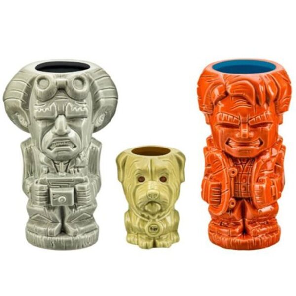 Back To The Future Tiki Mugs Set of 3