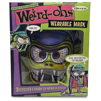 Weird-ohs Davey Mean Green Mask