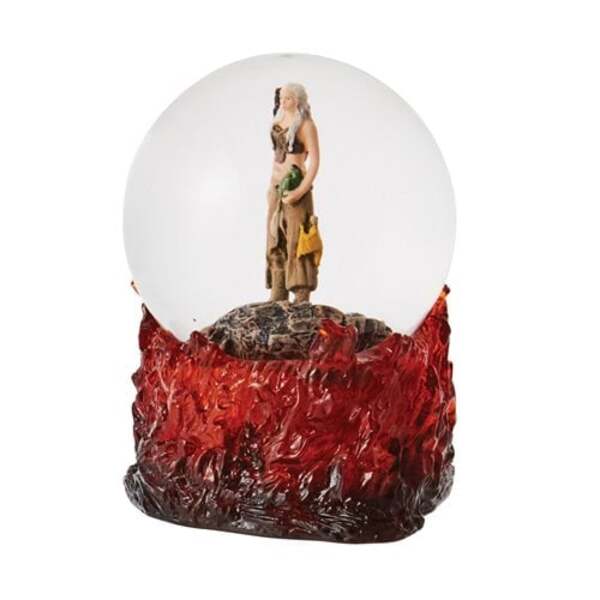 Game of Thrones Daenerys Targaryen Mother of Dragons Snow Globe