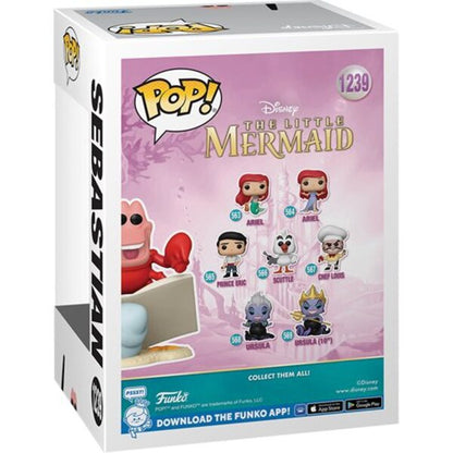 The Little Mermaid Sebastian Pop! Vinyl Figure - Entertainment Earth Exclusive