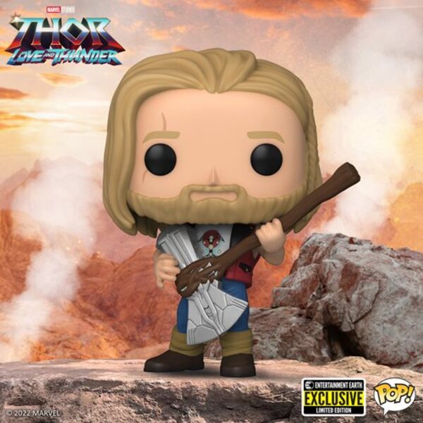 Thor: Love and Thunder Ravager Thor Pop! Vinyl Figure - Entertainment Earth Exclusive