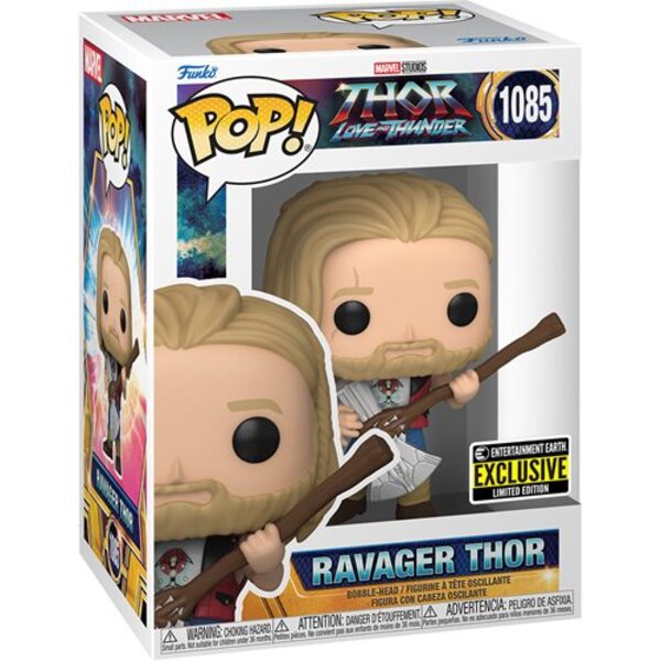 Thor: Love and Thunder Ravager Thor Pop! Vinyl Figure - Entertainment Earth Exclusive