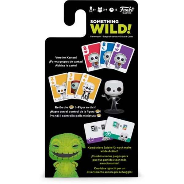 Nightmare Before Christmas Something Wild Pop! Card Game - Deutsch / Espanol / Italiano Edition