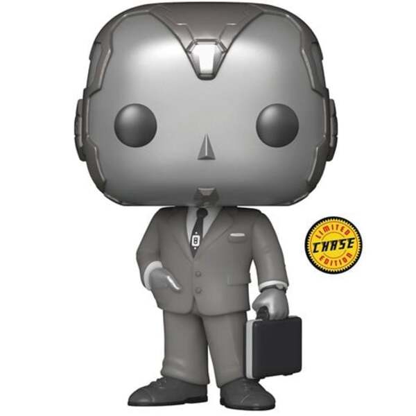 WandaVision 50's Vision Black &amp; White Pop! Vinyl Figure