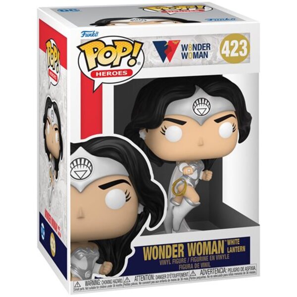 Wonder Woman 80th Anniversary White Lantern Pop! Vinyl Figure