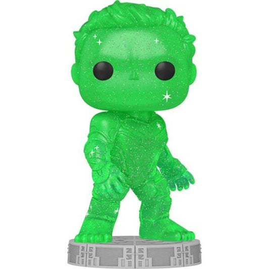 Avengers Infinity Saga Hulk Green Artist Series Pop! Vinyl Figure with Pop! Protector Case