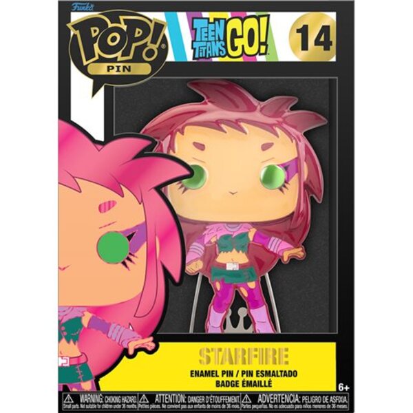 Teen Titans Go! Starfire Large Enamel Pop! Pin