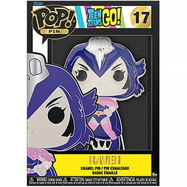 Teen Titans Go! Raven Large Enamel Pop! Pin