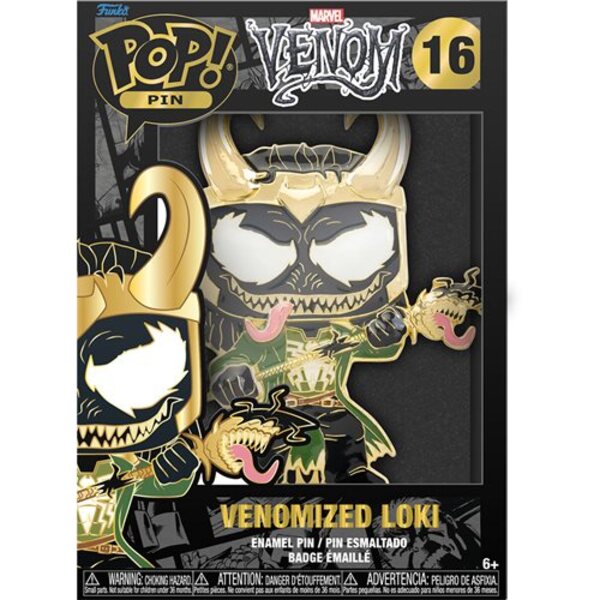 Venomized Loki Large Enamel Pop! Pin