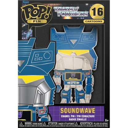 Transformers Soundwave Large Enamel Pop! Pin