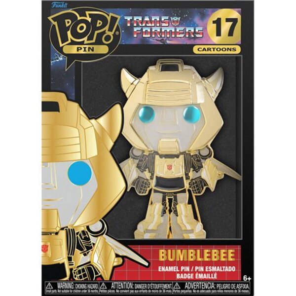 Transformers Bumblebee Large Enamel Pop! Pin