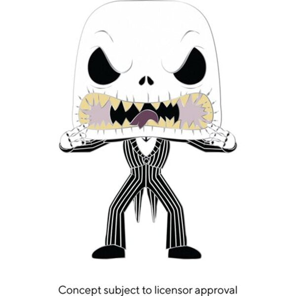 The Nightmare Before Christmas Jack Skellington Large Enamel Pop! Pin