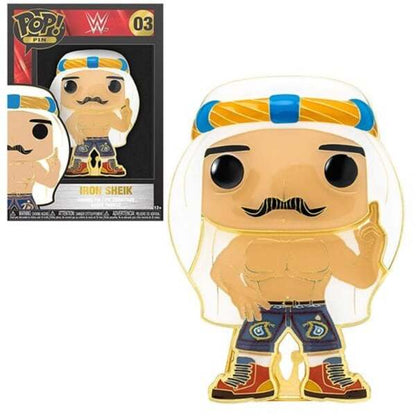 WWE The Iron Sheik Large Enamel Pop! Pin