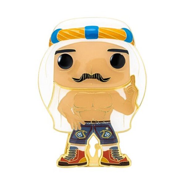 WWE The Iron Sheik Large Enamel Pop! Pin