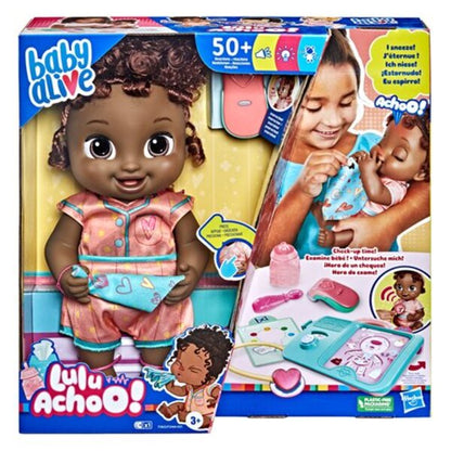 Baby Alive Lulu Achoo Doll (Black Hair)