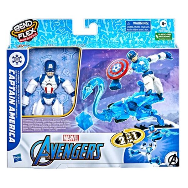 Avengers Bend and Flex Mission Action Figures Wave 1 Case