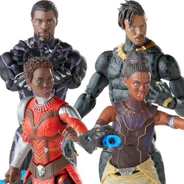 Black Panther Marvel Legends Legacy Collection 6-Inch Action Figures Case of 6