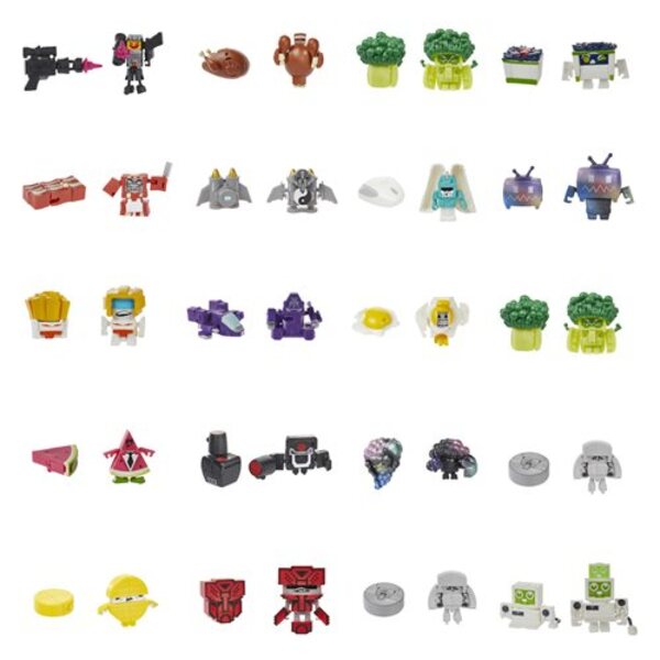 Transformers BotBots Ruckus Rally Series 6 Hunger Hubs and Gamer Geeks