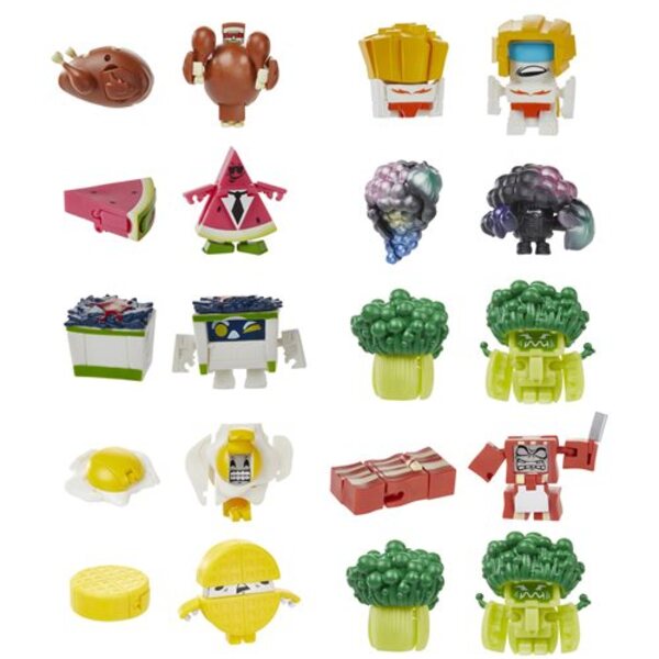 Transformers BotBots Ruckus Rally Series 6 Hunger Hubs and Gamer Geeks