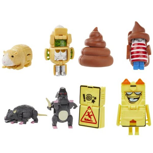 Transformers BotBots Ruckus Rally Series 6 Custodial Crew and Pet Mob