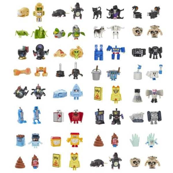 Transformers BotBots Ruckus Rally Series 6 Custodial Crew and Pet Mob