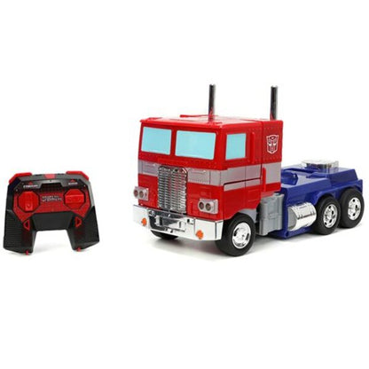 Transformers Optimus Prime Converting RC Vehicle