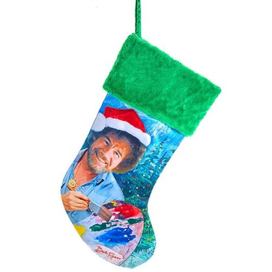 Bob Ross 19-Inch Stocking with Cuff