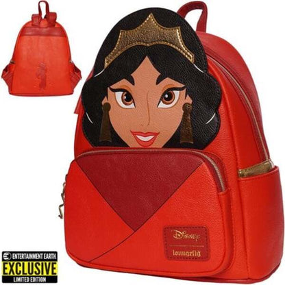 Aladdin Princess Jasmine Red Outfit Cosplay Mini-Backpack - Entertainment Earth Exclusive