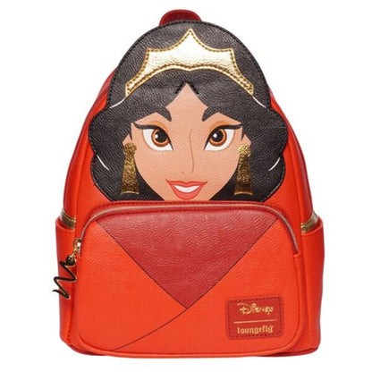 Aladdin Princess Jasmine Red Outfit Cosplay Mini-Backpack - Entertainment Earth Exclusive