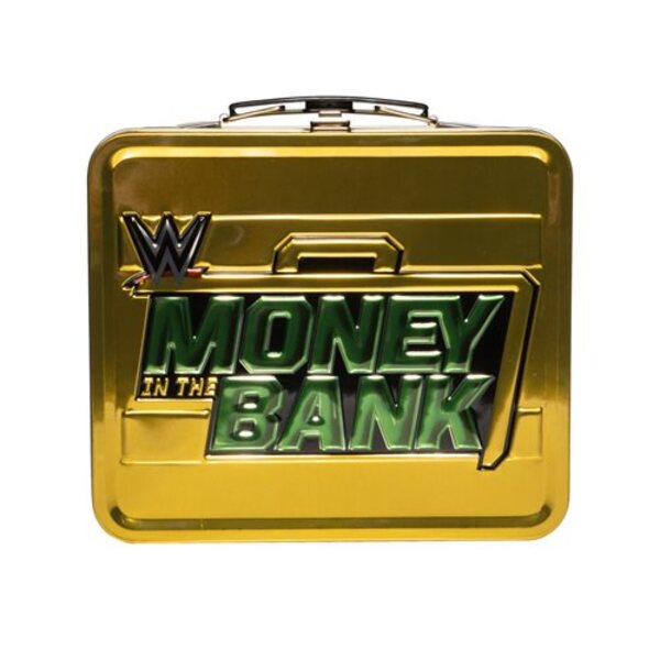 WWE Money in the Bank Tin Lunch Box - Entertainment Earth Exclusive