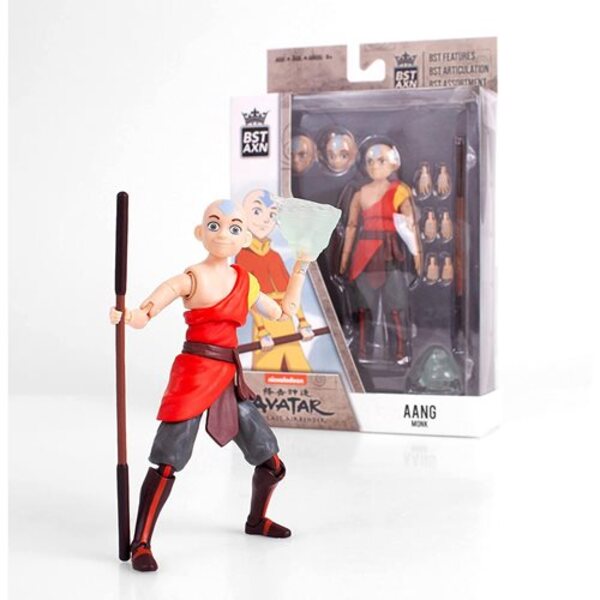 Avatar: The Last Airbender Aang Monk BST AXN 5-Inch Action Figure