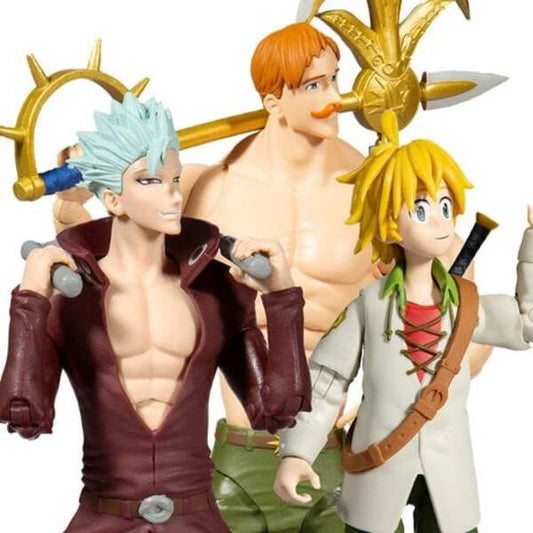 The Seven Deadly Sins Wave 1 7-Inch Scale Action Figure Case of 6