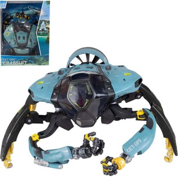 Avatar: The Way of Water CET-OPS Crabsuit Megafig Action Figure