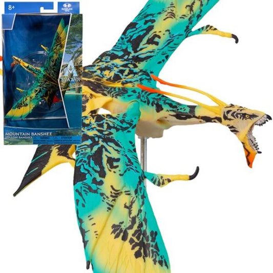 Avatar: The Way of Water World of Pandora Yellow Mountain Banshee Action Figure