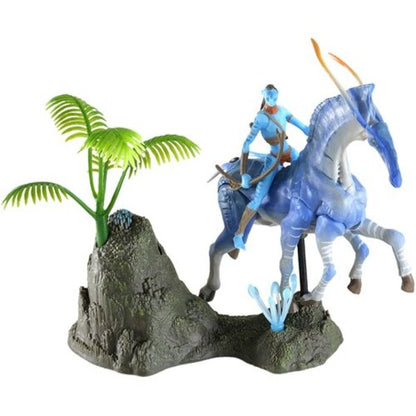 Avatar 1 World of Pandora Tsu'tey and Direhorse Medium Deluxe Action Figure