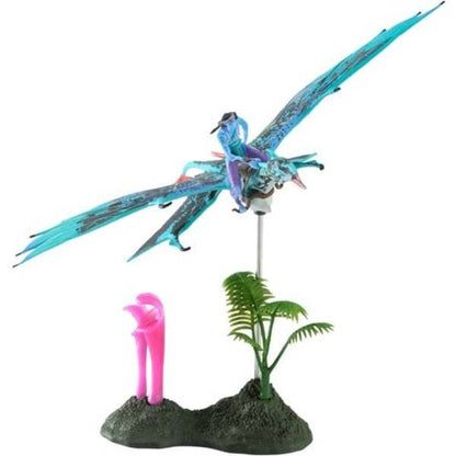 Avatar 1 Movie World of Pandora Creature Seze Banshee Vehicle and Neytiri Large Deluxe Action Figure