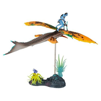 Avatar: Way of Water World of Pandora Deluxe Jake Sully and Skimwing Action Figure 2-Pack