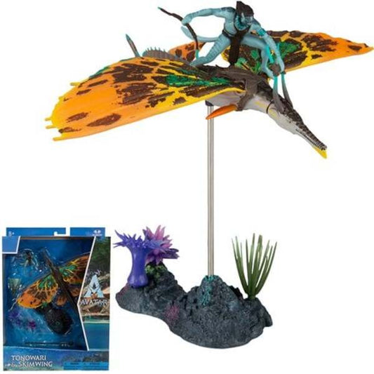 Avatar: Way of Water World of Pandora Deluxe Tonowari and Skimwing Figure 2-Pack