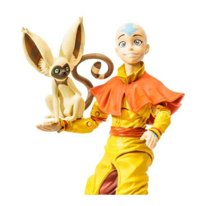 Avatar: The Last Airbender Wave 2 Aang with Momo 7-Inch Scale Action Figure